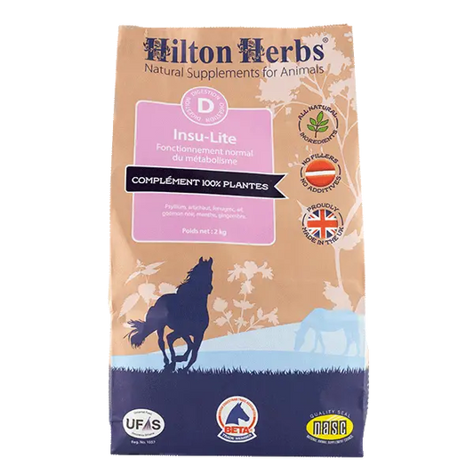 Hilton Herbs INSU-LITE Surpoids et métabolisme, pour chevaux