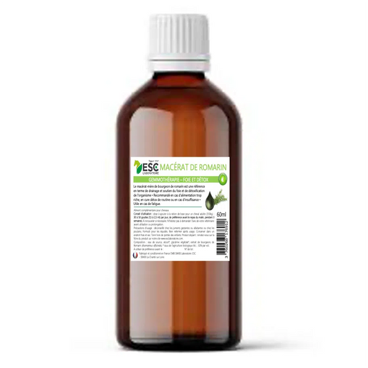 ESC MACERAT DE BOURGEON DE ROMARIN – Digestion détox cheval – Plante pure