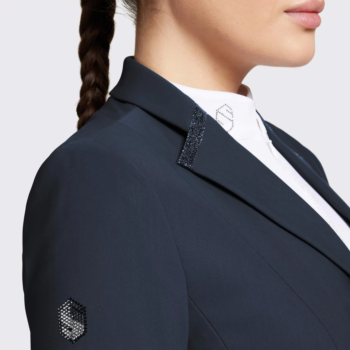 Veste de concours Samshield VICTORINE CRYSTAL FABRIC Tall