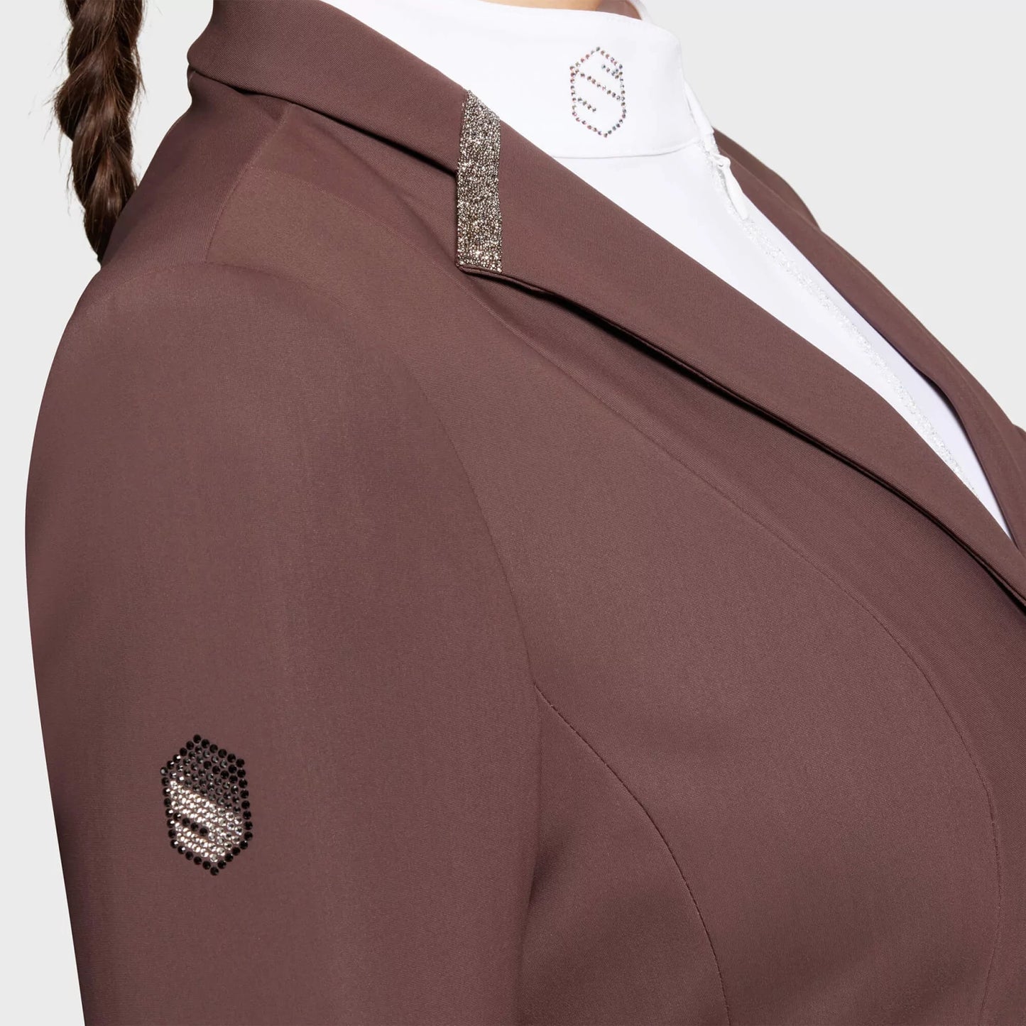 Veste de concours Samshield VICTORINE CRYSTAL FABRIC Tall