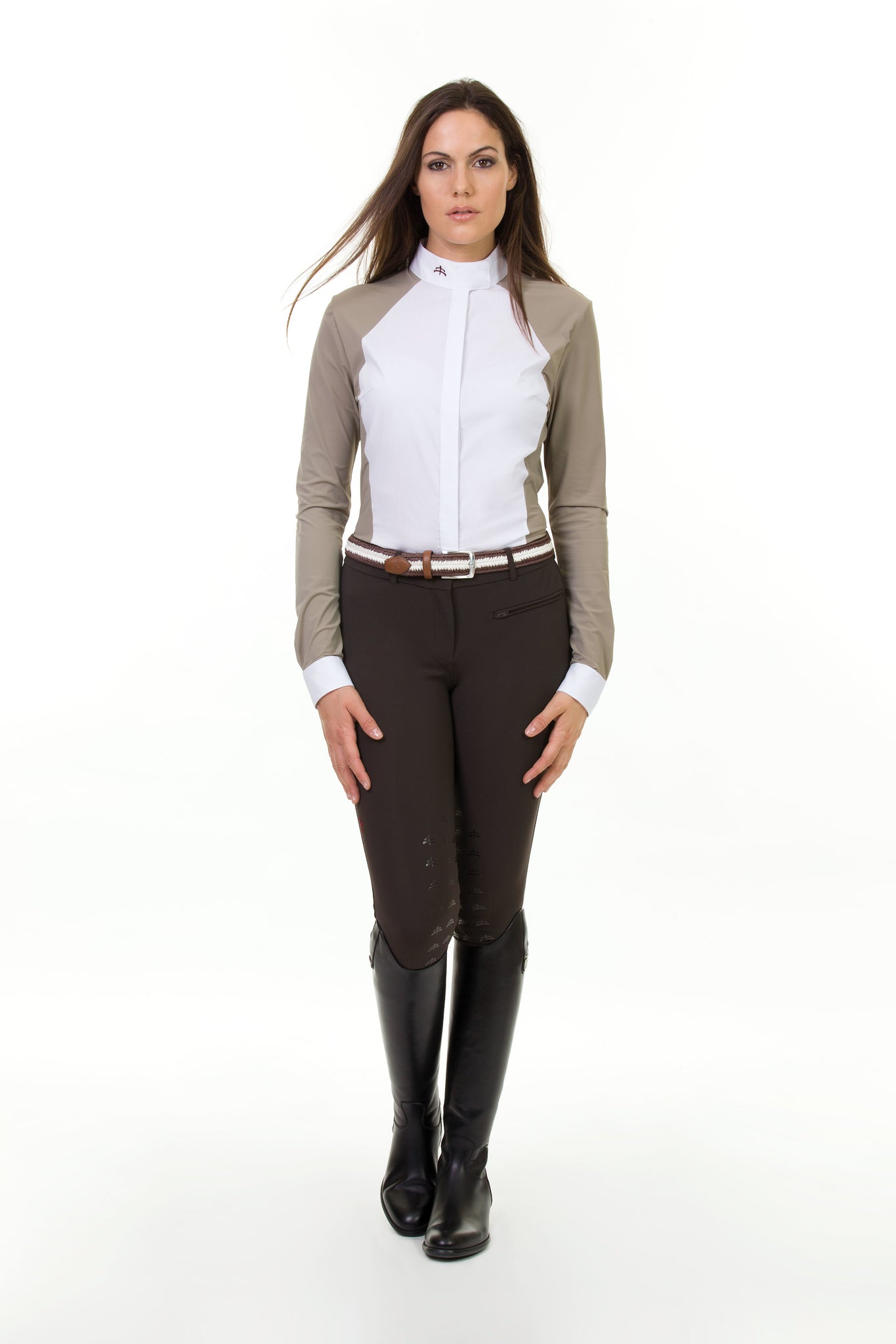 chemise concours equitation