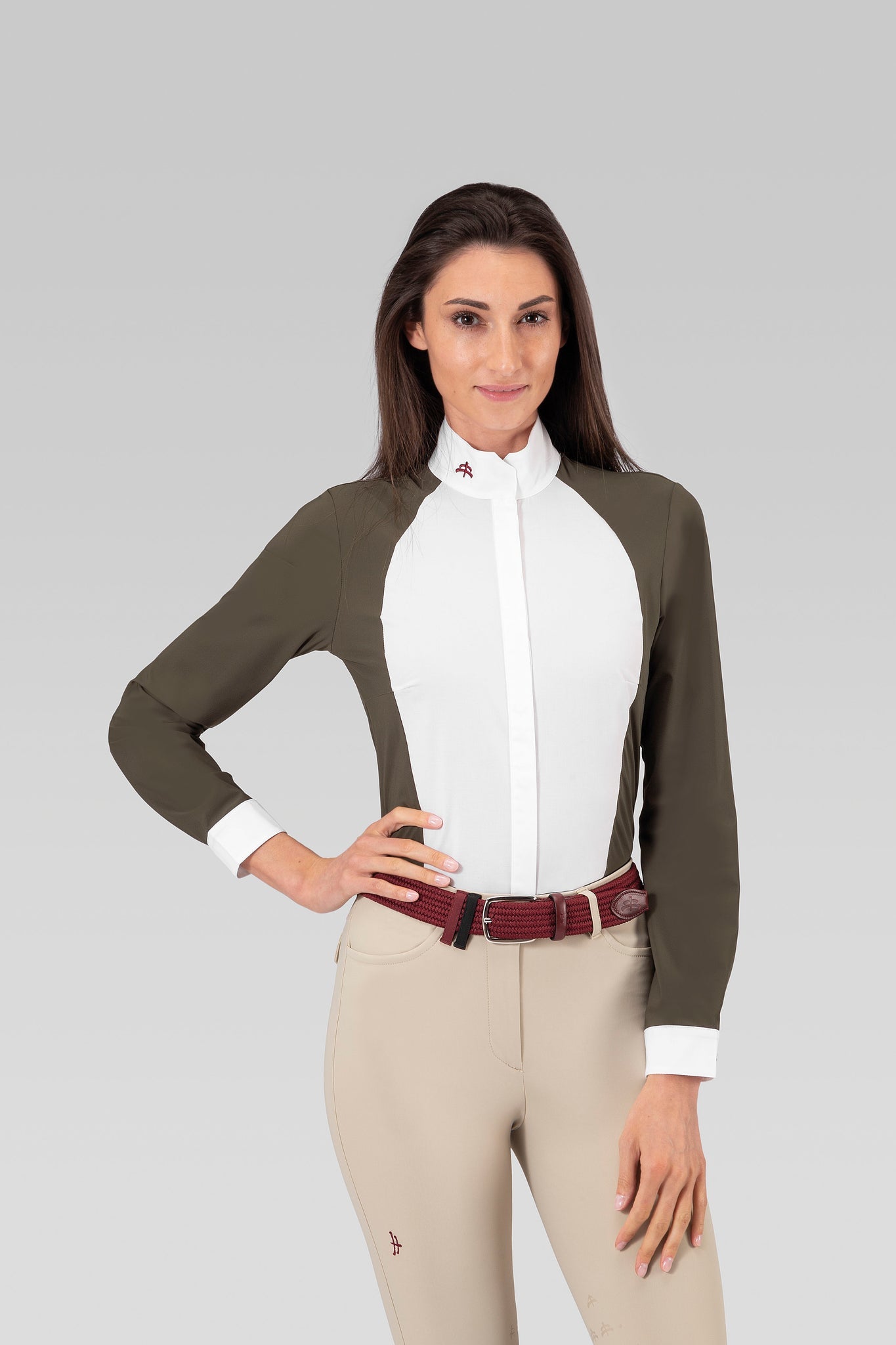 chemise concours equitation