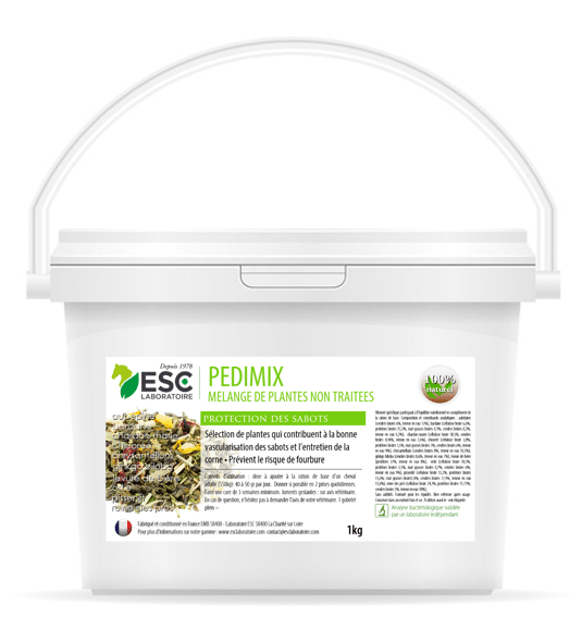 pedimix circulation sabot cheval complément esc