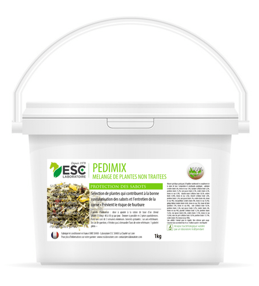 pedimix circulation sabot cheval complément esc