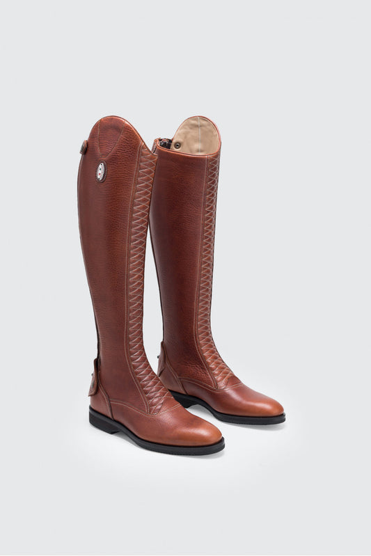 bottes equitation cuir souple 