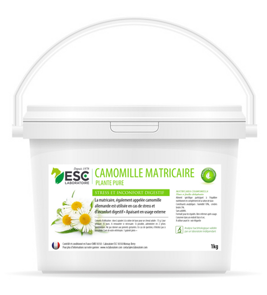 ESC CAMOMILE MATRIX – Stress and digestive discomfort for horses – Pure plant 