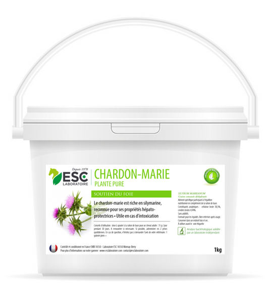 ESC MILK THISTLE – Horse liver detox – Pure plant