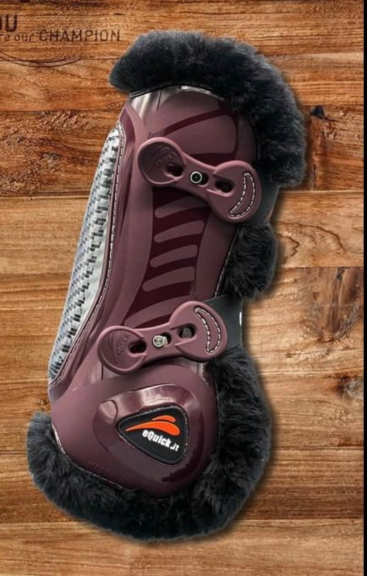 eCarbon Fluffy tendon protectors