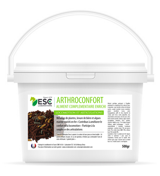 ESC ARTHROCONFORT – Horse joint flexibility – Enriched supplement 
