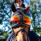 lunette chevaux mirroir orange